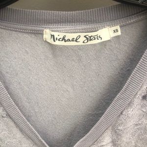 Michael Stars Crushed Velvet shirt